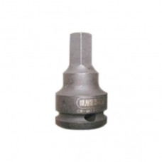 Black Hand Impact Hex Bit Sockets 1/2'' x 17mm Black Hand Impact Hex Bit Sockets 1/2'' x 17mm